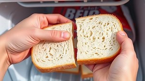 how to separate frozen bread slices? - Test Food Kitchen