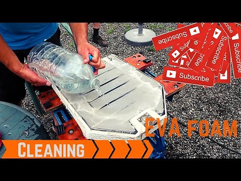 EVA foam cleaning after 2 years heavy use in outside elements ... Chinese AliExpress faux teak