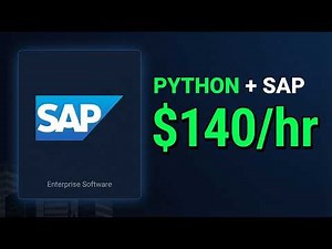 Automating SAP with Python: $140/hr in the niche no one sees