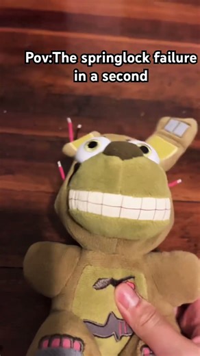 Pov: the springlock failure in a second.