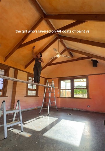 Transforming a Room into a Dreamy Sunset with Paint