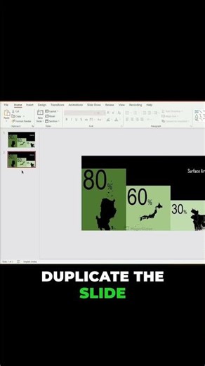 Merge Shapes Subtract Trick in PowerPoint #Shorts