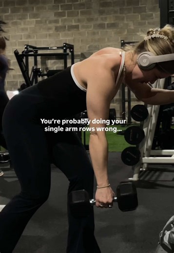 Improve Your Single Arm Row Technique