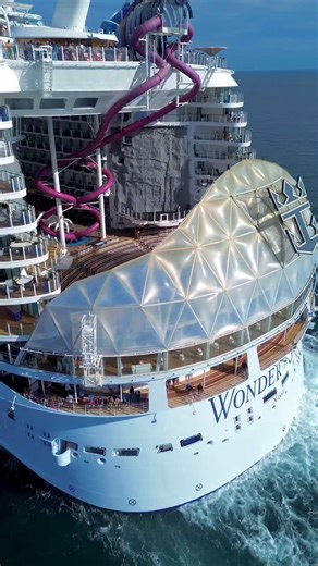 One of the world’s great wonders: the Wonder of the Seas 😍🤩 #wonderoftheseas #royalcaribbean #cruiseship #cruise #cruiselife #travel #miami | The Cruise Vibe