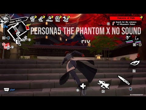 P5X No sound issue Persona5 The Phantom X no sound fix Repair no audio errors fix no sound issue