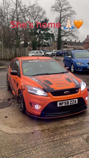 When Bae brings the whip home from the tuners 🧡❤️ #brcperformance #Taskmasterpiece #adscarcare #focusst #electricorange #dreamscience