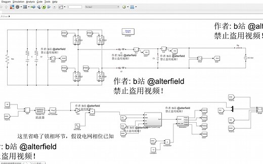 单相PWM整流器MATLAB/SIMULINK仿真