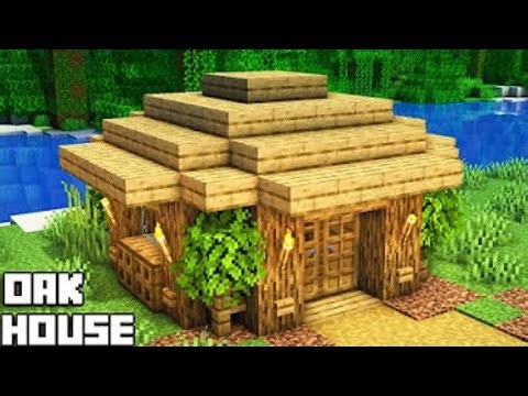 Easy Oak Starter Base In Minecraft