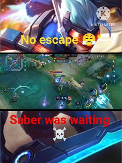 Saber in Beast Mode ⚔️ One Combo=Finish”Saber full gameplay#saber#gamingshorts #mobilegaming#proplay