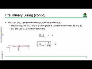 Bridge Engineering, Part 2: Preliminary Sizing of I-Girders (2017.08.30)