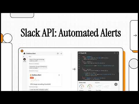 Slack API and Webhooks: Send Automated Alerts to Your Team Channel
