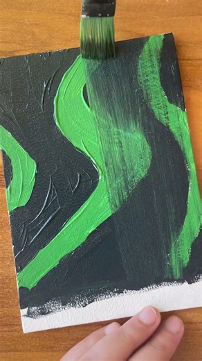 Easy Acrylic Painting Tutorial🎨 Simple Painting for beginners #shorts #beginnerspainting