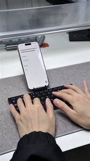 Fold. Connect. Type.  Work smarter anywhere ✨ Meet the BOW Mini Folding Bluetooth Keyboard — compact, stylish & connects to 3 devices at once! Perfect for travel, students, and creators who type on the go.  Rechargeable, foldable & ultra-portable   Which device would YOU connect it to first? #keyboard #TechGadgets #SmartDevices #CoolTech #PortableKeyboard #FoldableTech #BluetoothKeyboard #TechInnovation #WorkAnywhere #TravelEssentials #GadgetGoals | SnapDealls | Facebook