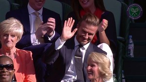 6.9M views · 21K shares | Catch it like Beckham... ☺ | Wimbledon | Facebook