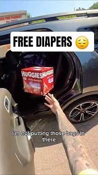 I found baby diapers in the trash. Do these expire? #dumpsterdiving #baby #babygirl #babyboy #sad