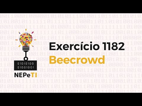 Resolvendo o exercício 1182 no Beecrowd