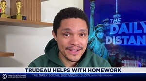 476K views · 8.6K reactions | The New York Public Library releases a “Sounds of New York” album, Justin Trudeau helps kids do their homework, and China premieres a back-to-school safety video. | The Daily Show | Facebook