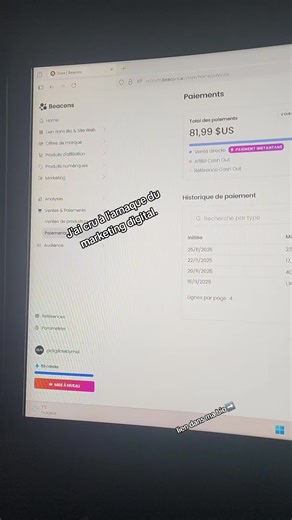 J'ai cru à l'arnaque du marketing digital. Ce qu'ils veulent, ma formation ELM ou Digi ou LDC, elles sont dans ma bio.📈🚀➡️#digital #elm #million #buisness #formation