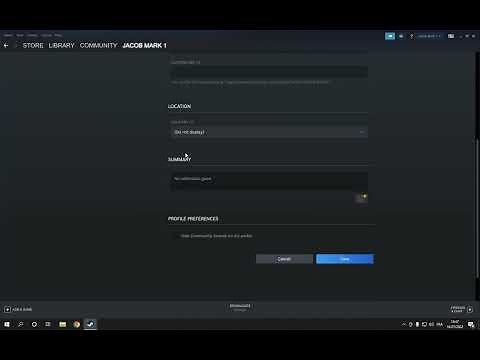 How To Add Or Change Your Profile Summary on Your Account on Steam