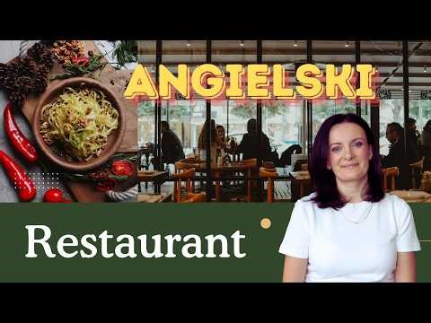 20 przydatnych wyrażeń po angielsku w RESTAURACJI | co powiedzieć + realna rozmowa + PDF