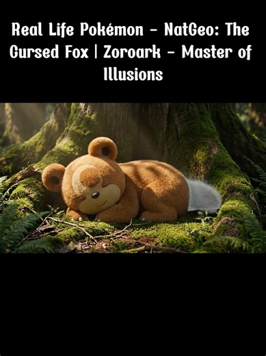 Real Life Pokemon - Natgeo: The Cursed Fox | Zoroark - Master Of Illusions ( Pokemon Documentary ) #pokemon #pokemontiktok #wildlife #natgeo #pokemonfan