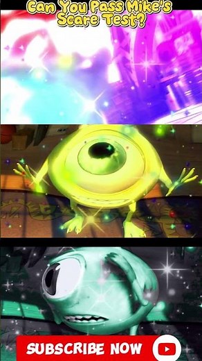 Monsters Inc. | Can You Pass Mike's Scare Test? | Sponsored By: Gamavision Csupo Effects