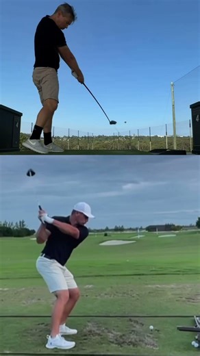 Fast backswing slow right down at the top and rip through fast! #maximumspeed