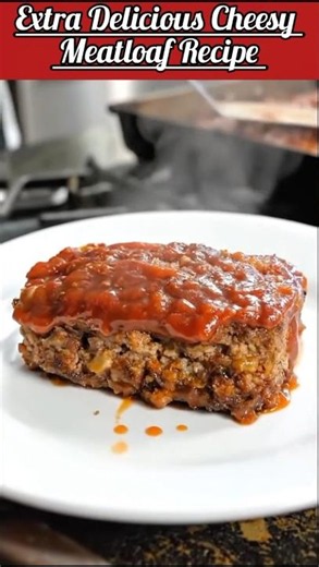 🤤😋Extra Delicious Cheesy🧀 Meatloaf, RECIPE⬇️⬇️ #meatloaf #meatloafrecipe #meat #cheese #cheesesteak