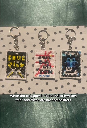 these are available to buy on my vinted: skqe! #agggtm #thenaturals #hollyjackson #fivesurvive #keychains
