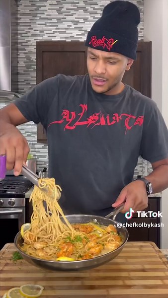 Creamy Shrimp Scampi Pasta Recipe