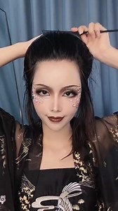 古风详细发型教程来了，你们不用把手寄给我了 #古风发型教程 #变妆 #若薇妖气古装 #化妆变身