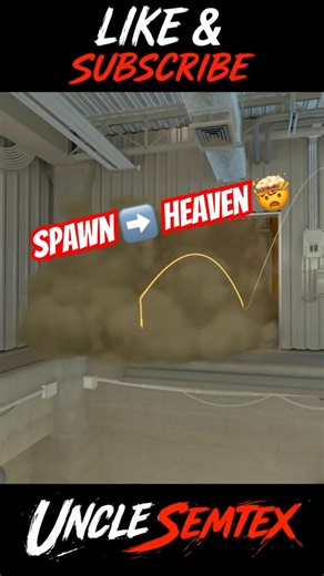 This Nuke Spawn Smoke Blocks Heaven PERFECTLY (CS2) 😎