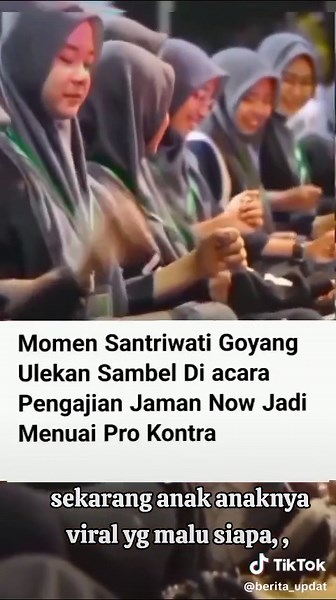 Joget Sholawat Viral: Fenomena Santri di Pengajian