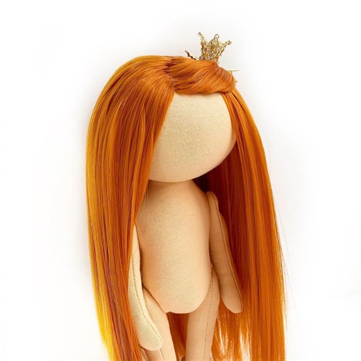 PDF Pattern and Step-by-step Instructions for Making Tilda Doll Body 11-12" 28-30cm With Long Hair Without Clothes, Pattern for Sewing Dolls - Etsy