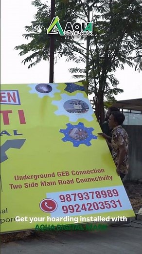 Hoarding (Advertising Board) by AQUA DIGITAL MARK