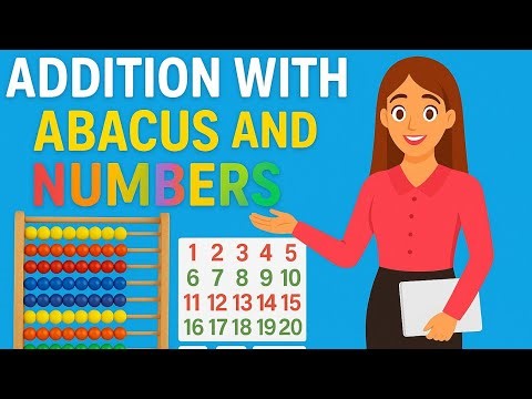 Addition with Abacus 🧮 | Fun Math Learning for Toddlers & Kids