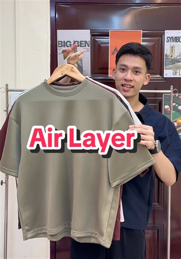 Air layer Tee 7 Colour Instock✅ Free Size🥰#fypシ゚viral #foryoupage #airlayer #Activeonlineshop