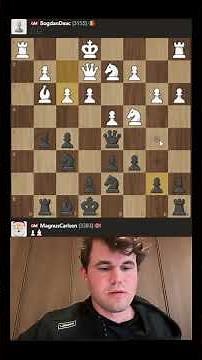 Tactical Victory in Just a Few Moves | Magnus Carlsen #chess