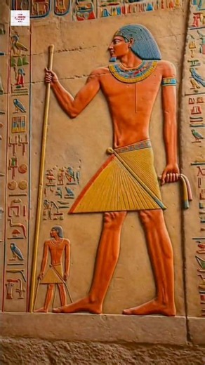The Hidden Meaning Behind These Ancient Egyptian Carvings!! Were They Gods or Kings? #shorts