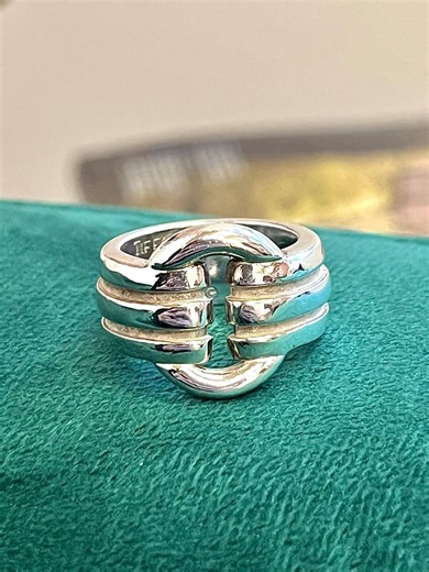 Tiffany & Co Atlas Ring 925 - Etsy Australia