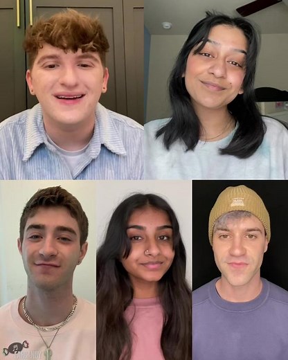 practicing our alphabet with this one 😌✨ “abcdefu” by @GAYLE • arr. by @anthony_gargiula & mixed by @justincrichy 🍭💞