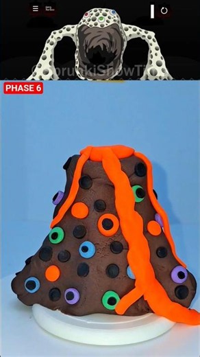 Sprunki 🎵 I Made Trypophobia Tornado Tsunami 🌪 Phase 6 👹 With Clay 🟤🟠 #sprunki 🎶