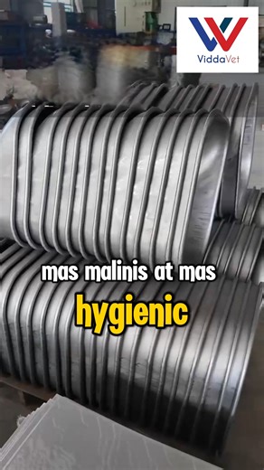 Mga Benepisyo ng Stainless Steel Sow Feeder para sa mga alagang baboy. ✅ Mas malinis at hygienic (hygiene) ✅ Matibay at pangmatagalan ✅ Mas mababa ang maintenance ✅ Mas epektibo ang feeding ✅ Nakakatulong sa animal health Mag message lang sa ating para makapag order or click lang ang link sa comment section para makapag direct order! | Viddavet Ph