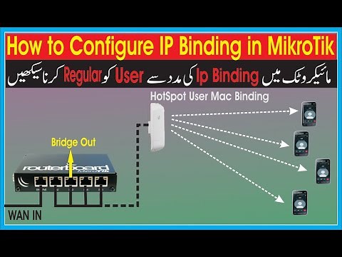 How to Configure IP Binding in MikroTik Router | Mikrotik Hotspot MAC and IP Binding Configuration