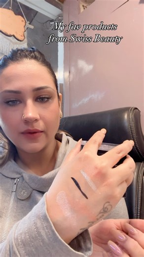 Shop My Favourite products from @officialswissbeauty @gethypd @hypd.store 1) Ultra black longwear non transfer liquid pen eyeliner 2) Eye sparkle sketch liner in silver 3) Brick highlighter in 03 https://hypd.store/dipinchatwal/brand/swiss_beauty?title=Swiss Beauty&utm_medium=creator_app&utm_source=iOS&utm_campaign=app | Label Dipin Chatwal