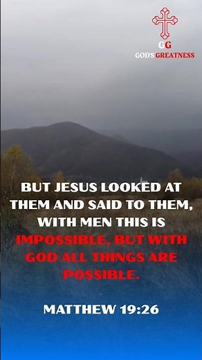 Matthew 19:26