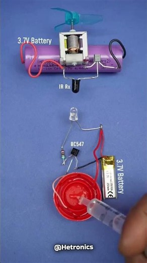 Amazing Water Sensor Experiment Using IR LED & BC547