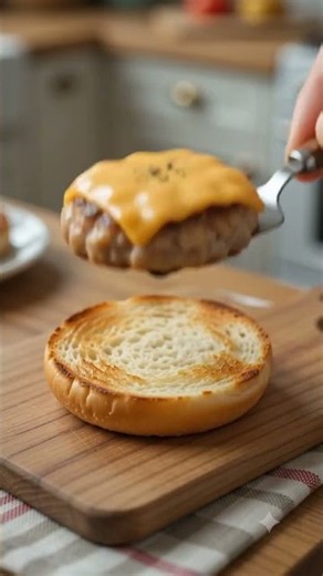 🍔🔥 THE TINIEST CHEESY CHICKEN BURGER EVER! 🤤🧀 | Miniature Cooking