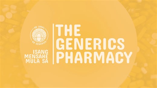 4.1K views · 82 reactions | PANOORIN: Nakikiisa ang The Generics Pharmacy sa kampanyang 'Go Lokal,Go Generics' na naglalayong makapagbigay ng ligtas, mabisa, at murang gamot para sa pamilyang Pilipino. #GoLokalGoGenerics  | Department of Health (Philippines) | Facebook