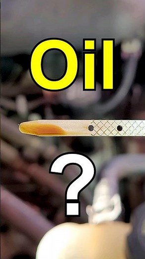 Mechanic States Motor Oil Dipstick?